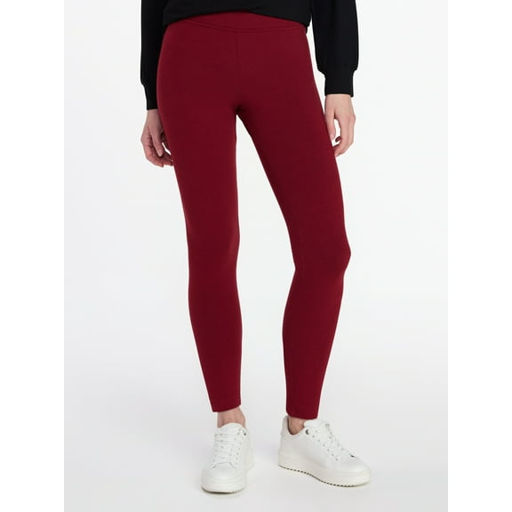 Time and Tru Women's Knit Leggings, XS-3XL