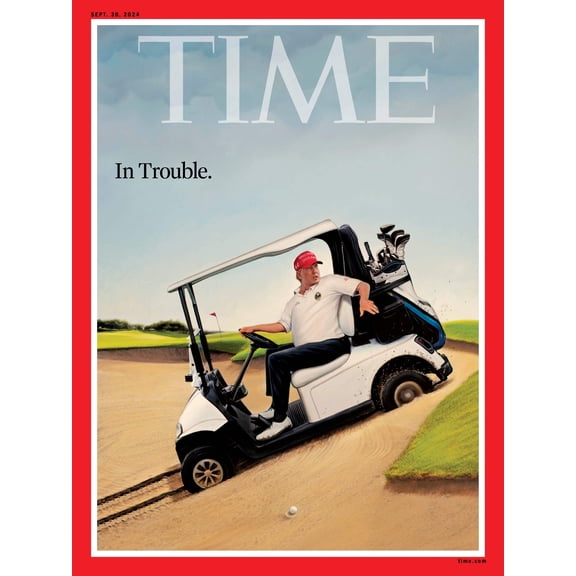 TIME Magazine - 09.30.24 Edition: Trump In Trouble, How Kamala Harris Knocked Donald Trump Off Course, High-Stakes 2024 Election Shakes Up As Harris Gains Momentum Trump Struggles To Regain Control