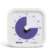 TIME TIMER 120 Minute MOD Education Edition   Visual Timer with Time Timer App White - 120min