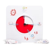 TIME TIMER 8 inch Visual Timer With Visual Schedule Kit - 60 Minute Kids Desk Countdown Clock