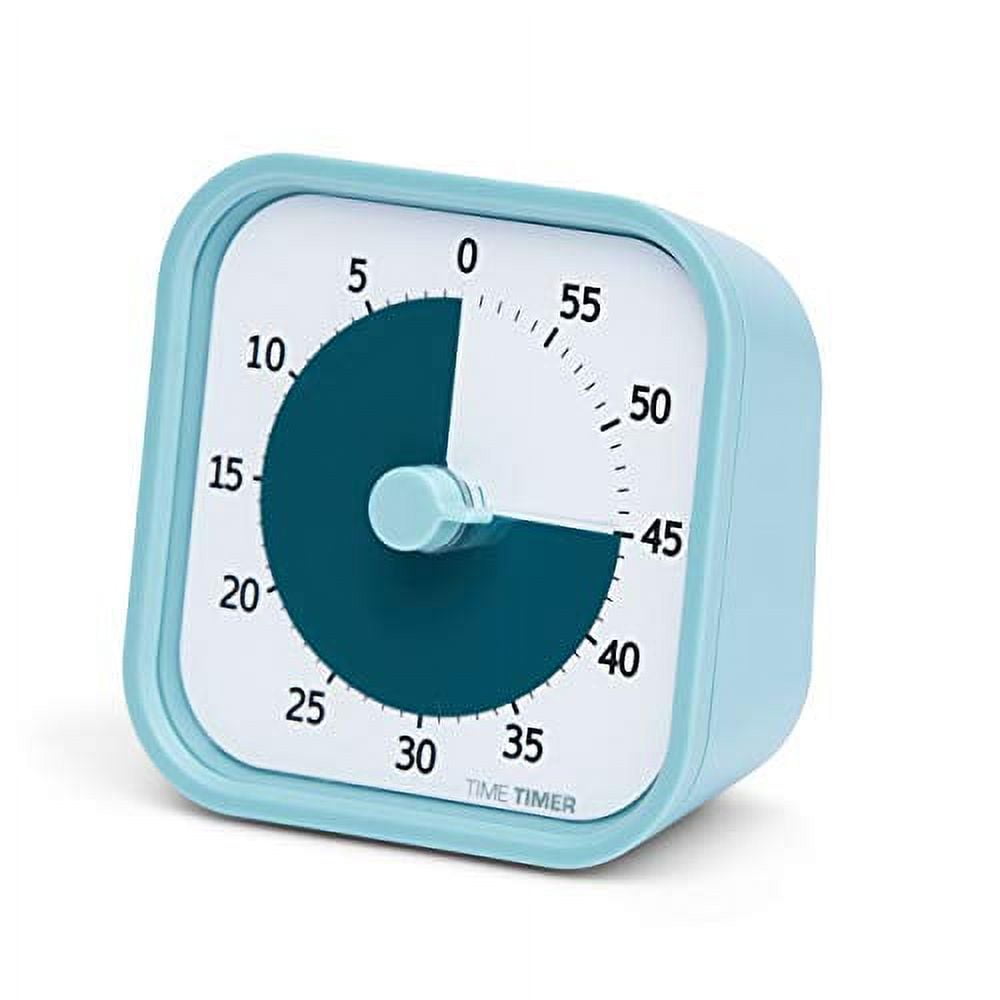 TIME TIMER Home MOD - 60 Minute Kids Visual Timer Home Edition - for  Homeschool Supplies Study Tool, Timer for Kids Desk, Office Desk and  Meetings with Silent Operation (Pivoine Rose) 