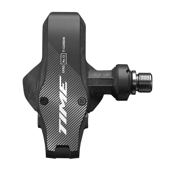 Time XPRO 12 Pedals - Single Sided Clipless, Carbon, 9/16", Ti/Carbon/Silver, QF 57, B1