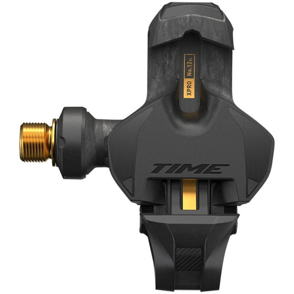 TIME XPRO 12SL C1 51mm Pedals, Body: Carbon, Spindle: Titanium, 9/16'', Carbon Gold, Pair