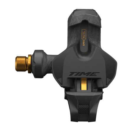 Time XPRO 12SL Pedals - Single Sided Clipless, Carbon, 9/16", Carbon/Gold, QF 51, B1
