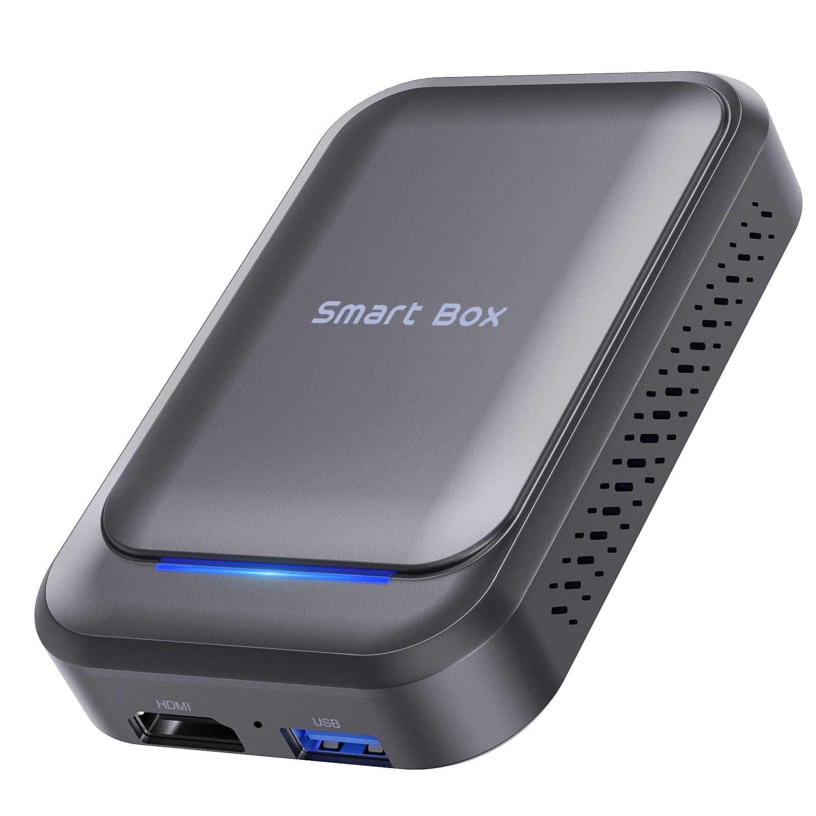 TIMEKNOW Wireless CarPlay Adapter, Android Auto Adapter for Car with Google Play/Netflix/YouTube/Google Map, Grey