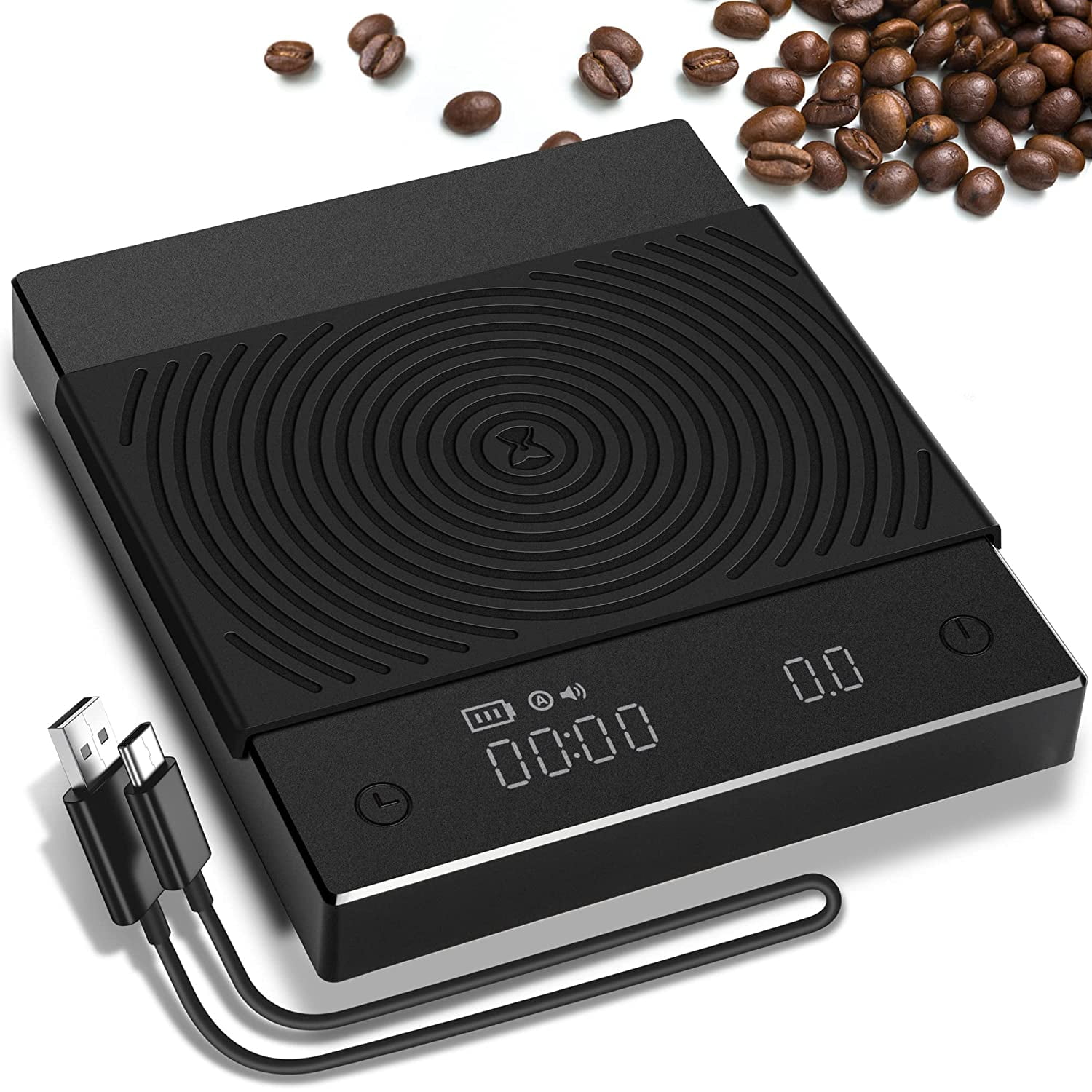 Timemore Coffee Scale, Coffee Weight Scale Timer