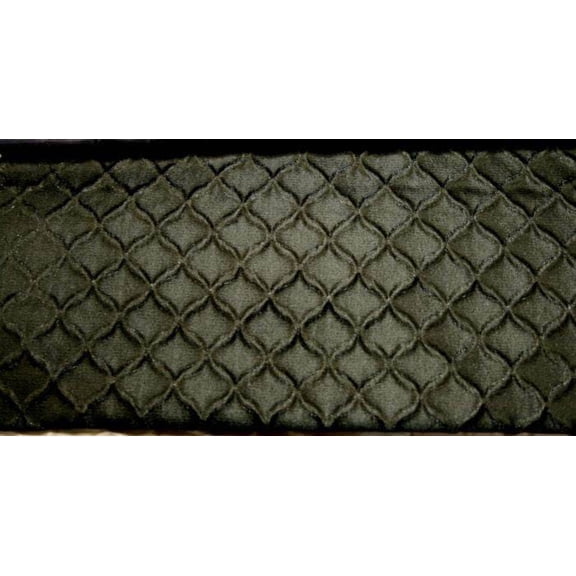 TIMES TABLE Jacquard Fabric, 58 Inch. in Width, Sample 3x3 Inch / Chocolate
