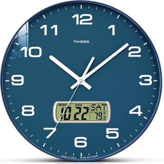 【公式サイト欠品中】BISLEY New WALL CLOCK [Blue] Wall Clocks | Blue - Walmart.com
