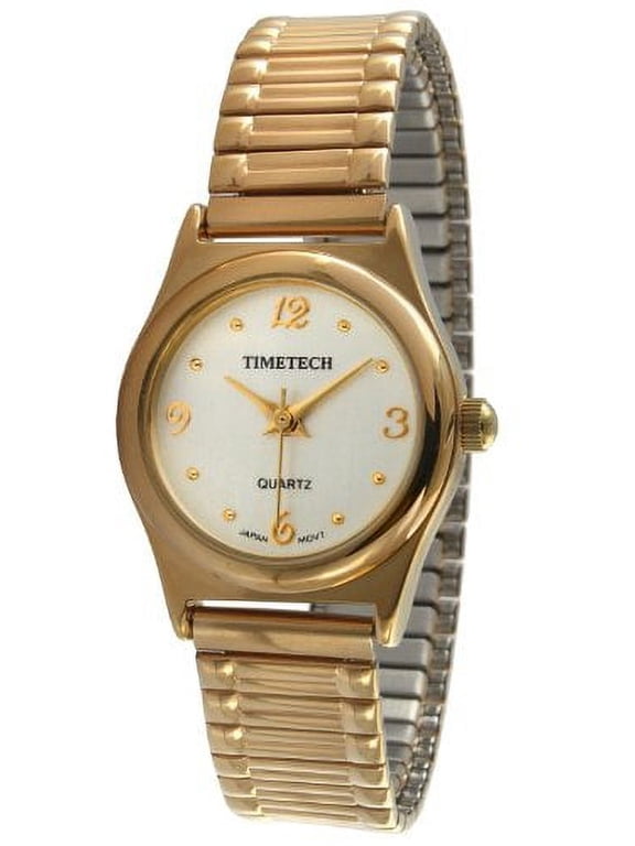 Women's Stretch Bracelet Quartz Metal and Stainless Steel Casual Watch