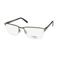 thumbnail image 1 of TIMEX 2:53 PM HALF-RIMLESS ADJUSTABLE NOSE PADS DESIGNER EYEGLASS FRAME/GLASSES, 1 of 7