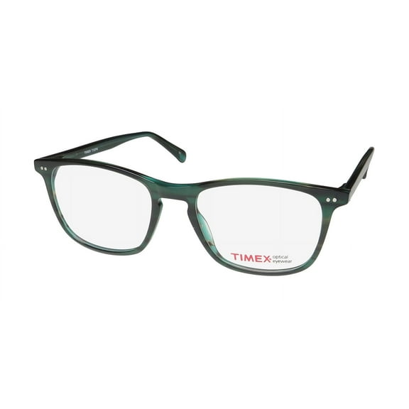 TIMEX 7:52 PM PREMIUM ACETATE MATERIAL FULL-RIM DESIGNER EYEGLASS FRAME/EYEWEAR
