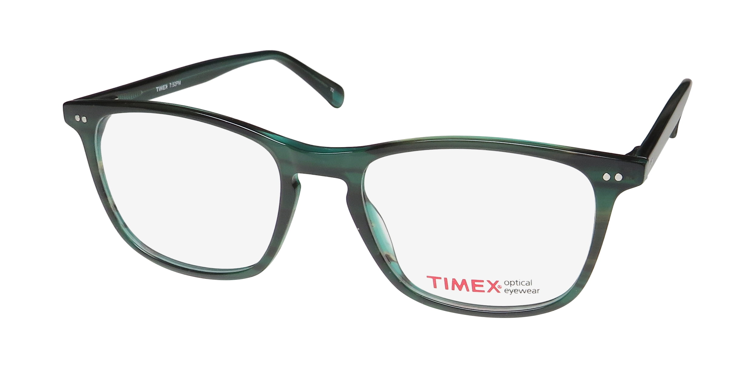 TIMEX 752 PM PREMIUM ACETATE MATERIAL FULLRIM DESIGNER EYEGLASS FRAME