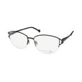 thumbnail image 1 of TIMEX 8:42 AM TITANIUM HALF-RIMLESS LIGHT WEIGHT ADULTS EYEGLASS FRAME/GLASSES, 1 of 7