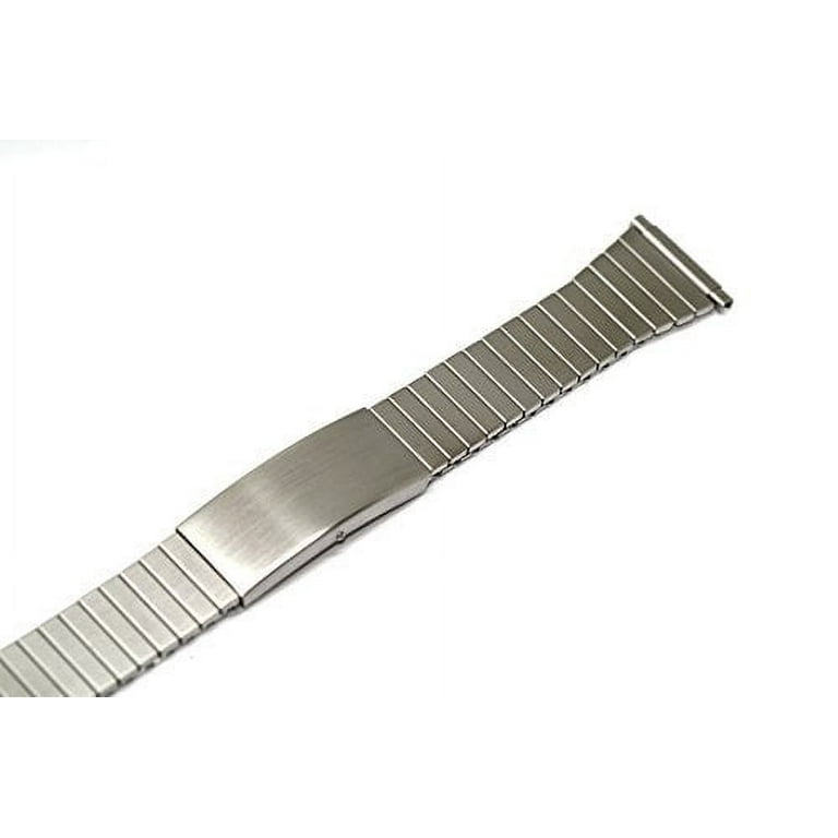 TIMEX Fast Fit Stainless Steel Silver Expansion Strap Watch Band