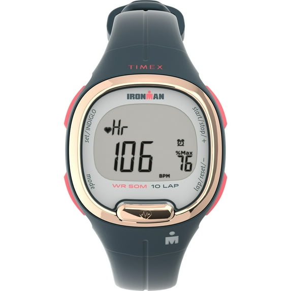 TIMEX® IRONMAN® Transit+ 38mm Resin Strap Watch