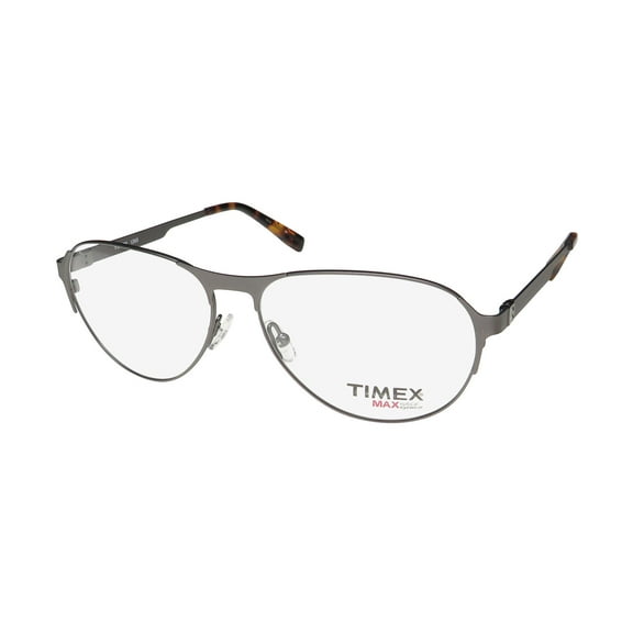 TIMEX L065 MAX LINE PREMIUM "MOB/MAFIA" BOSS STYLE MENS EYEGLASS FRAME/GLASSES