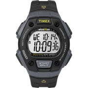 Timex Mens Ironman Classic 30 Full-Size Black/Silver Resin Strap Watch