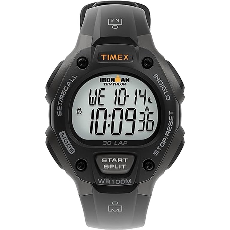 Timex Men's IRONMAN Classic 30 Sport Watch, 38mm Resin Strap