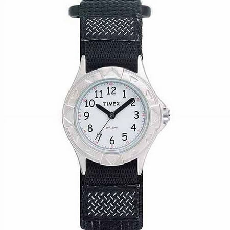 TIMEX TIME MACHINES® 28mm Black Fast Wrap® Kids Watch