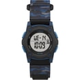 thumbnail image 1 of TIMEX TIME MACHINES® 35mm Blue Camo Fast Wrap® Kids Digital Watch, 1 of 4