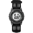 thumbnail image 1 of TIMEX TIME MACHINES® Kids' Black 35mm Digital Watch, Fabric Strap, 1 of 3