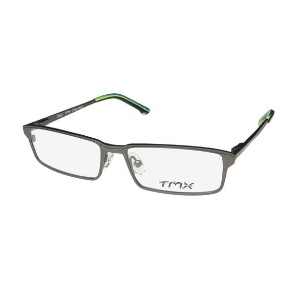 TIMEX TMX CROSS CHECK RECTANGULAR SHAPED LENSES MENS RARE EYEGLASS FRAME/EYEWEAR