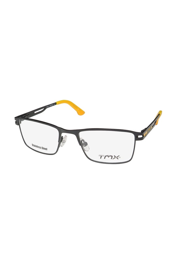 TMX TIE FOR KIDS/BOYS SCHOOL STAINLESS STEEL MODERN EYEGLASS FRAME/GLASSES