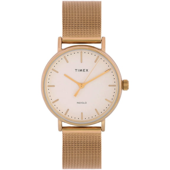 TIMEX - The Fairfield Women Stainless Steel Gold Watch - TW2R26500