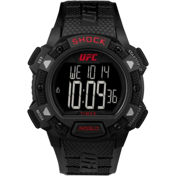 TIMEX UFC Core Shock Digital 45mm Resin Mens Watch