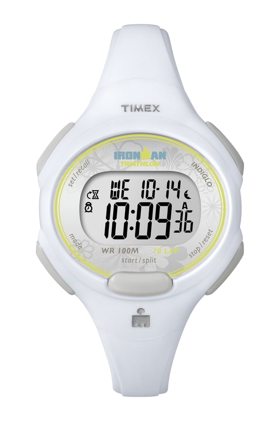 Women's IRONMAN Essential 10 White 34mm Sport Watch, Resin Strap