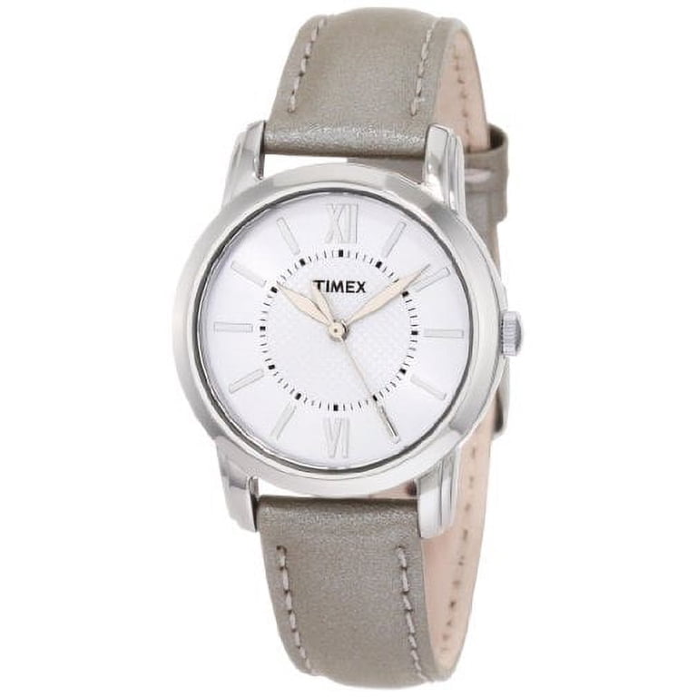 Womens Timex Uptown Chic Watch Silver Mesh New Battery T2N683 Classics Dress Amazon.com: Timex Women main image 4