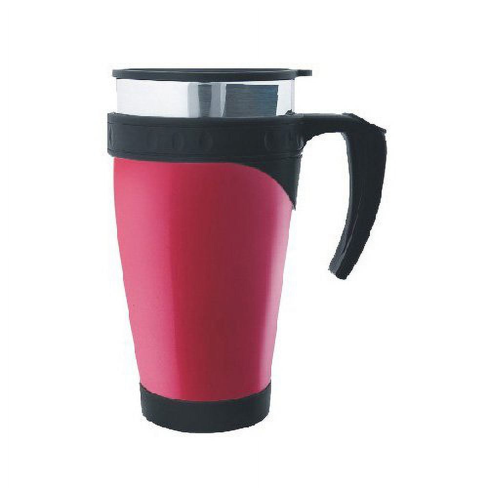 TIMOLINO THERMAL TRAVEL MUG 16 oz. color signature travel mug tomato red