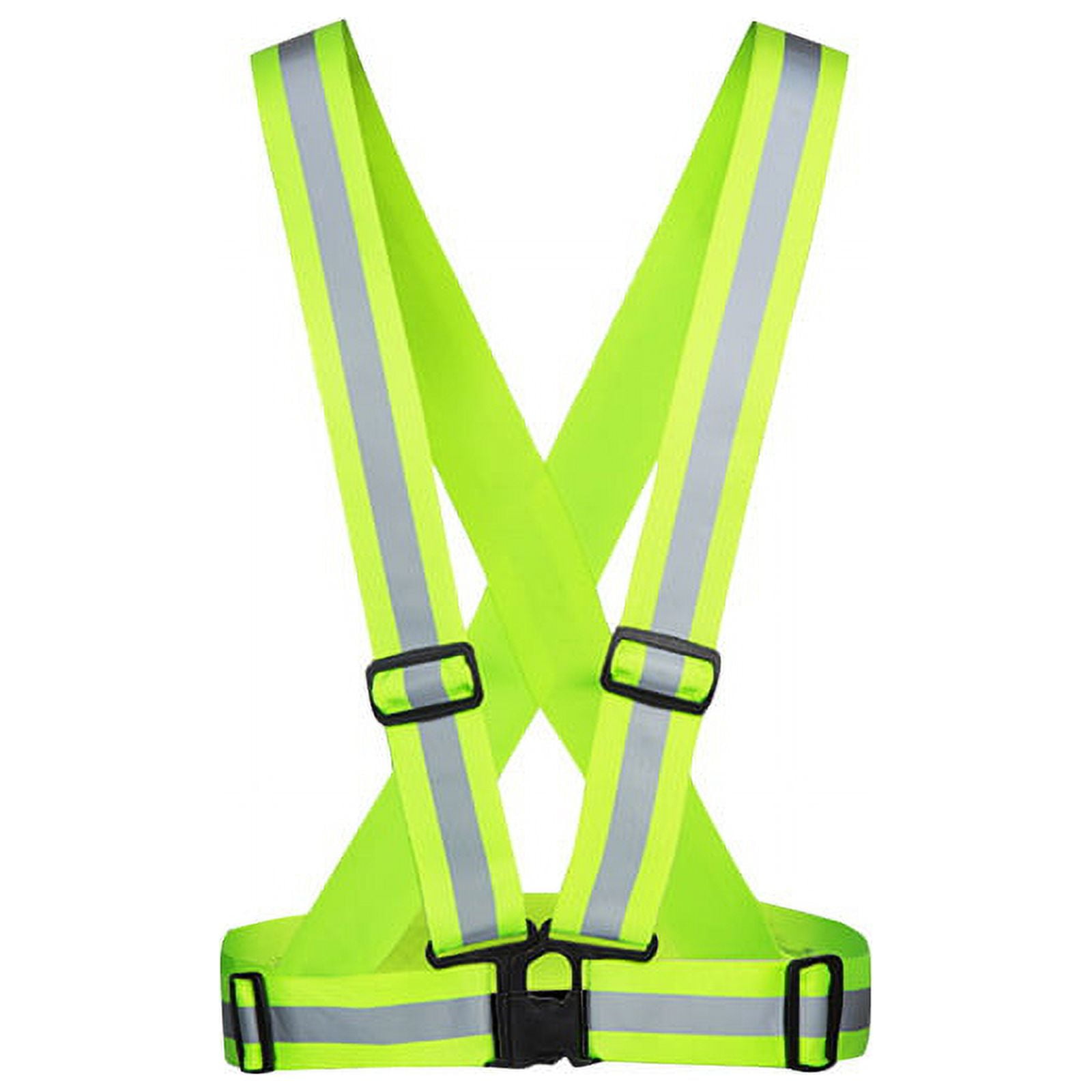 TIMPCV Reflective Vest Running Gear 1 Pack, Adjustable Safety Vest High Visibility Reflective