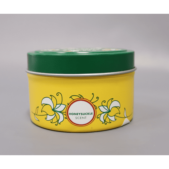 TIN CANDLE HONEYSUCK