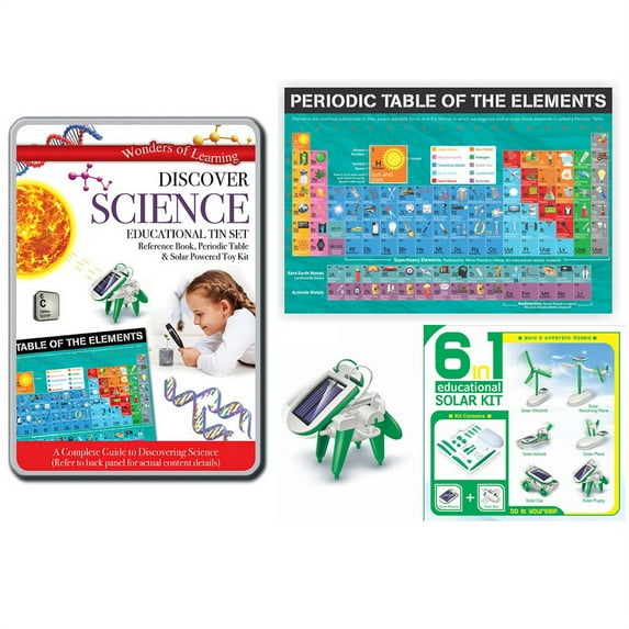 TIN SET DISCOVER SCIENCE WONDERS OF LEARNING