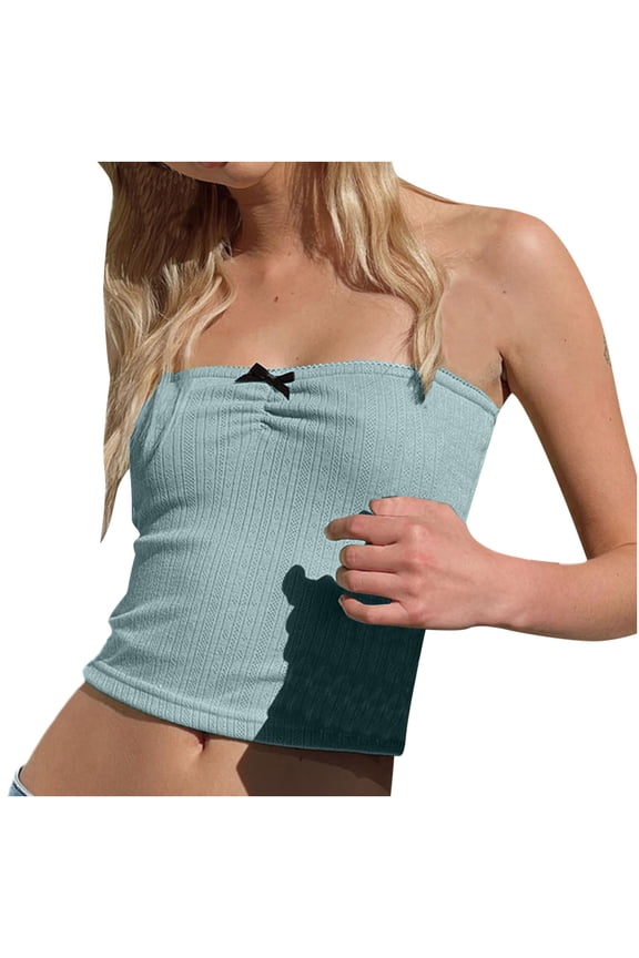 TINAEK Racerback Strapless Bra for Large Breasts for Women Compression Seamless Full Coverage Night Crop Top Bandeau Bra Tube for Women