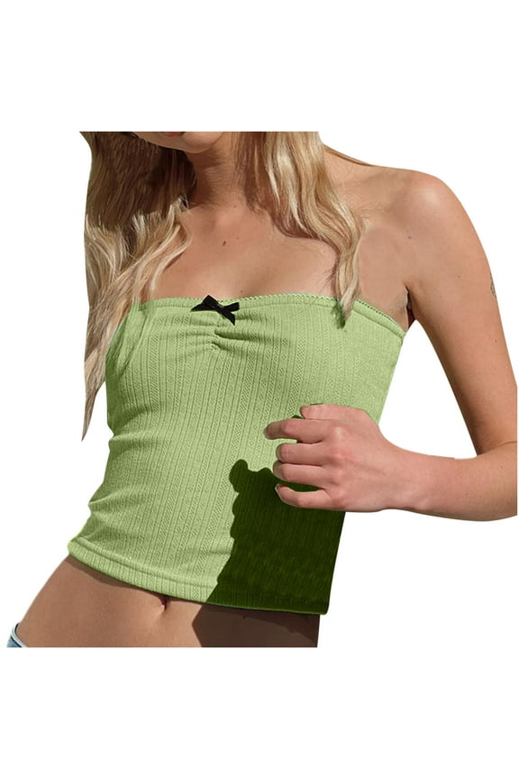 TINAEK Smoothing Back Strapless Bras for Women Push Up Seamless Full Coverage Compression Ball Gown Bandeau Bra Crop Tube Top for Women