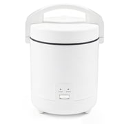 TINANA Mini Rice Cooker 4 Cups Cooked, Portable Small Rice Cooker with One-Touch Cooking & Keep Warm, Nonstick Pot for Dorm, Office, Travel