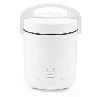 TINANA Mini Rice Cooker 4 Cups Cooked, Portable Small Rice Cooker with One-Touch Cooking & Keep Warm, Nonstick Pot for Dorm, Office, Travel