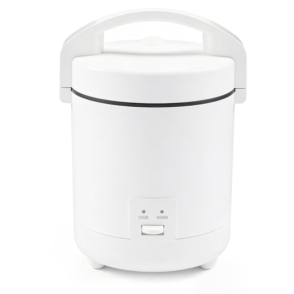 TINANA Mini Rice Cooker 4 Cups Cooked, Portable Small Rice Cooker with One-Touch Cooking & Keep Warm, Nonstick Pot for Dorm, Office, Travel