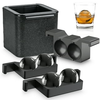 Big Block Silicone Ice Cube Tray Large 2X2 Red Party Bar Cocktails Drink  Mold 