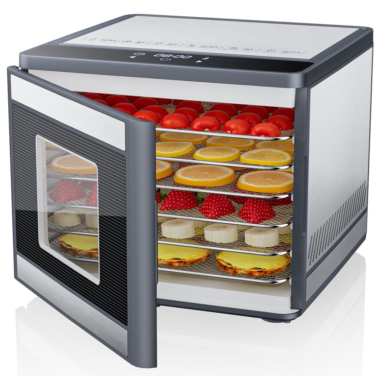 TINANA Food Dehydrator Machine with Stainless Steel Trays, Best