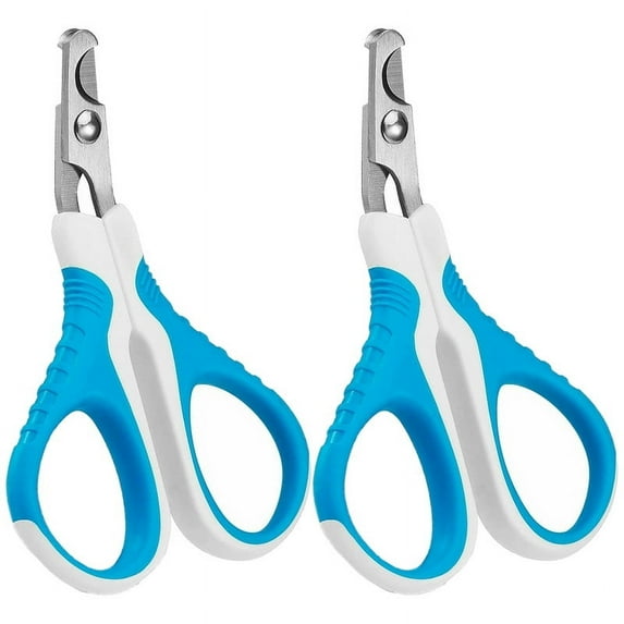 TINGDUANJIAN 2 Pcs Sharp & Angled Blade Pet Trimmer for Cat Dog
