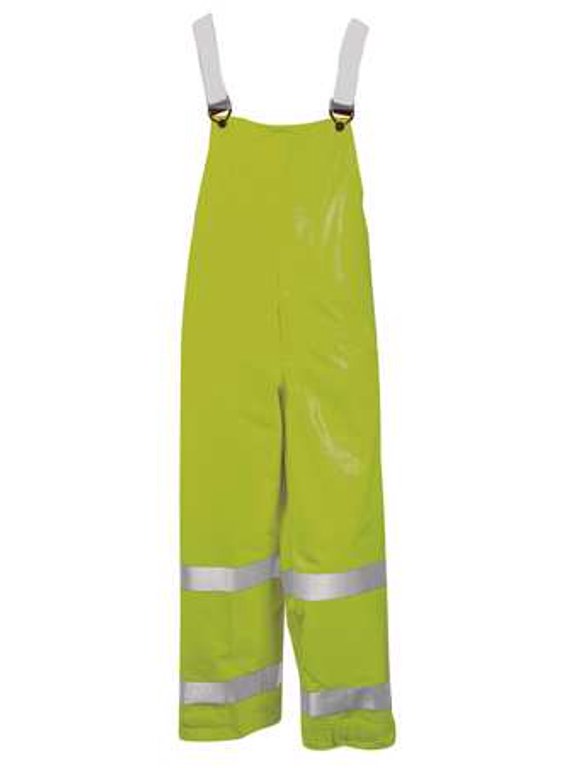 O42122 Arc Flash Rain Overall, 2XL, HiVis Lm Ylw