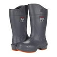 thumbnail image 1 of TINGLEY Overshoes Flite Safety Toe 15" Knee Boot  GRAY/ORANGE, 1 of 4