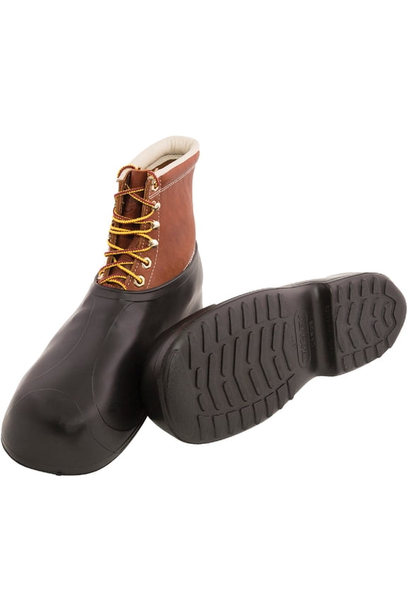 Rubber Safety Overshoes - Metatarsal Guard - US Men's XL  Residential Use, Standard Application