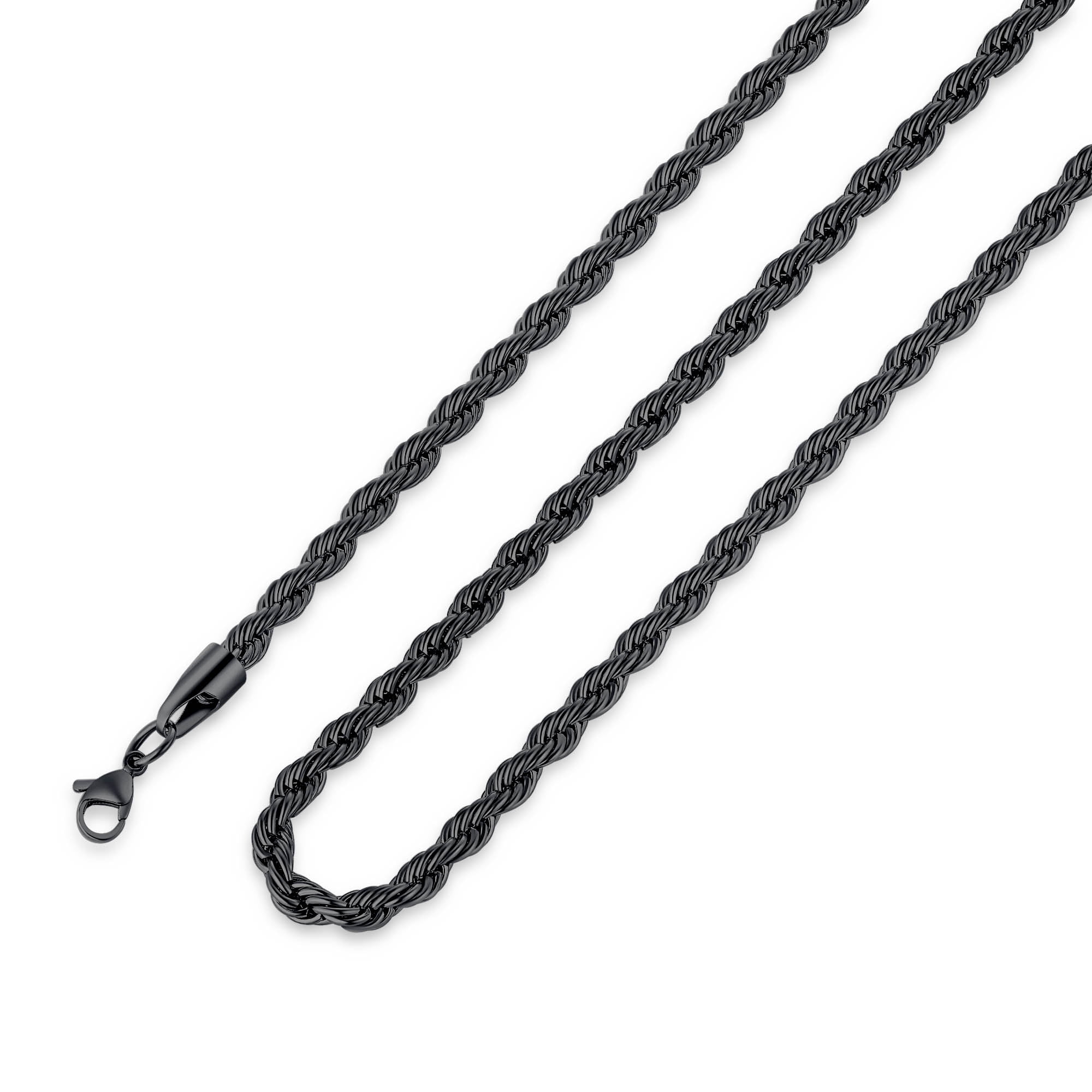 ★BLACK PURPLE★送料込★韓国★大人気★Veritas rope necklace ☆BLACK PURPLE☆送料込☆韓国☆大人気☆Veritas rope necklace