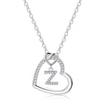 thumbnail image 1 of TINGN 14K Gold Plated CZ Initial Pendant Necklaces for Women Dainty Heart Letter A-Z Jewelry Birthday Gifts for Women, 1 of 5