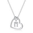 thumbnail image 1 of TINGN 14K Gold Plated CZ Initial Pendant Necklaces for Women Dainty Heart Letter A-Z Jewelry Birthday Gifts for Women, 1 of 5