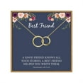 thumbnail image 1 of TINGN Circles Necklace Best Friend Gifts Circles Necklace Best Friend Gifts for Women Best Friend Necklaces, 1 of 5